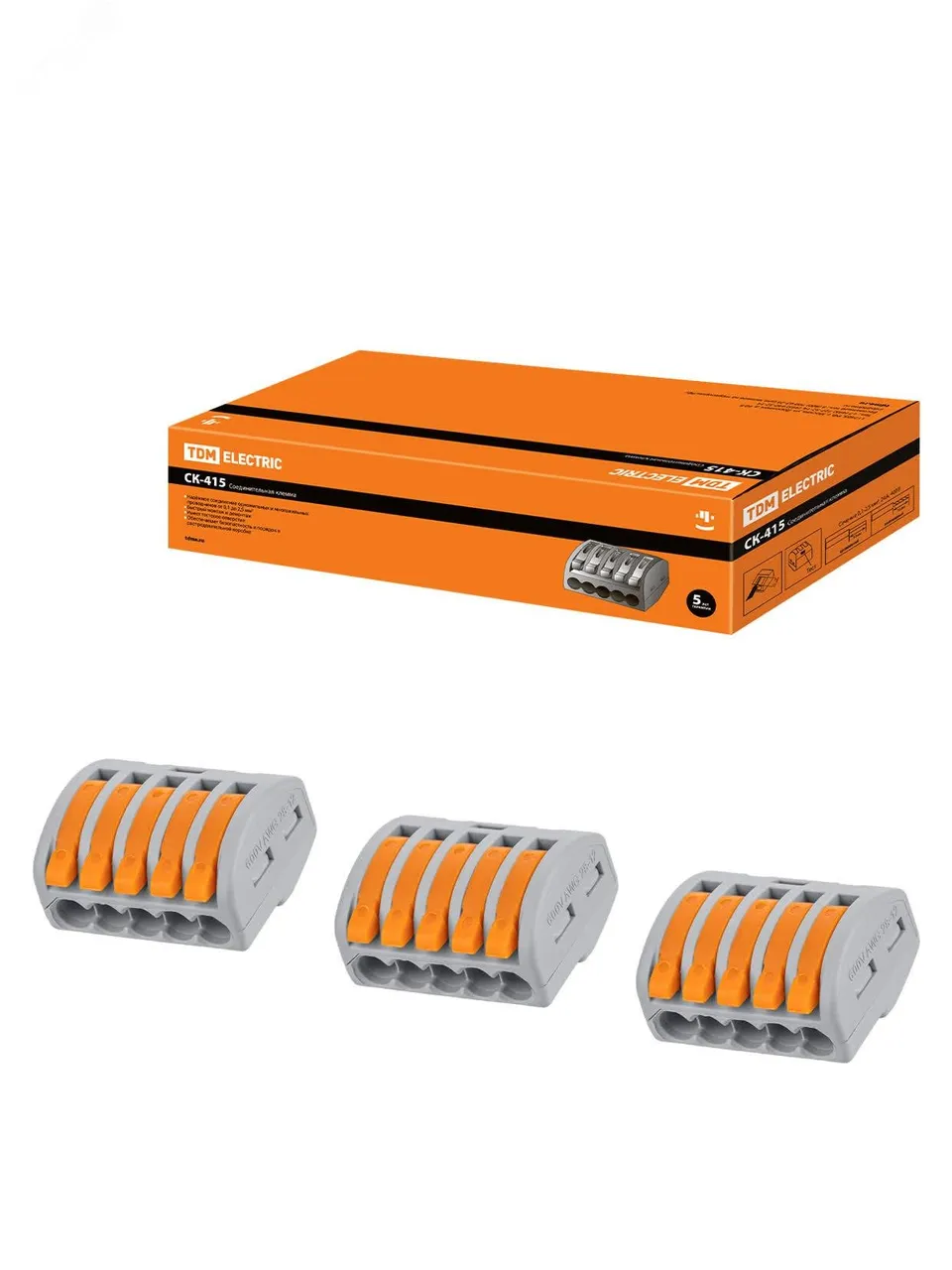 Соединительная клемма СК-415 (2,5мм2) SQ0527-0003