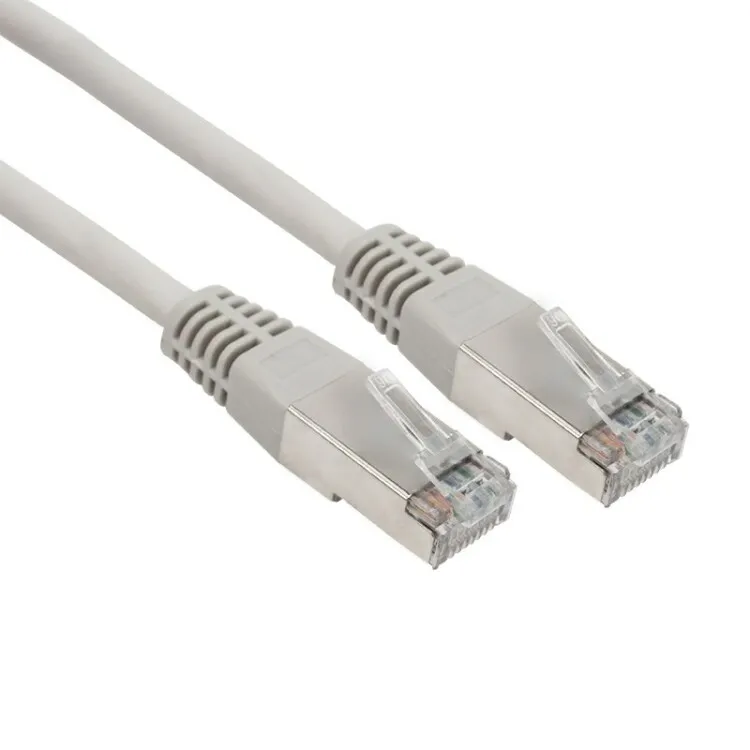 Шнур коммутационный, патч-корд F/UTP RJ45-RJ45, CAT 6, ZH нг(А)-HF, серый, 3м 18-8106-1