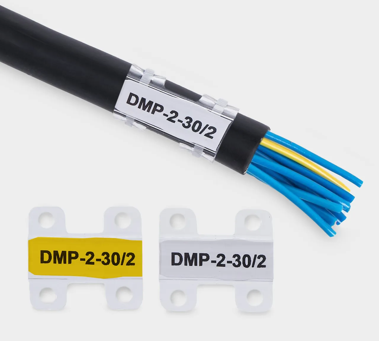 Держатель маркера DMP-2-30/2 (под две каб.стяж., уп. 200 шт.), 715232