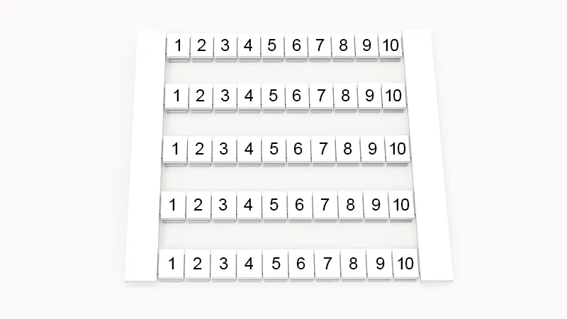 Маркировка (в кассетах) DEK5-50P-19-132Z(H)