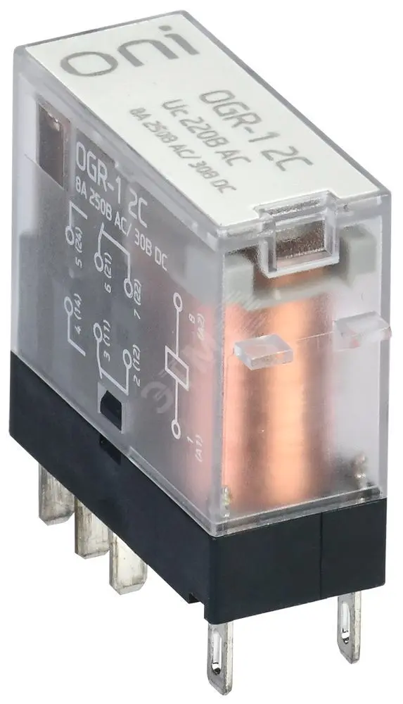 Реле общего назначения OGR-1 2C 220В AC OGR-1-2C-AC220V