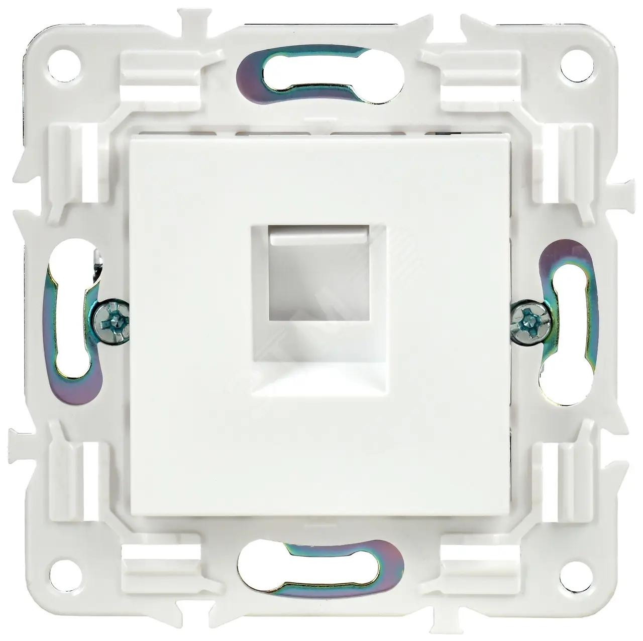 SKANDY Розетка компьютерная RJ45 кат.5E SK-K01W арктический белый IEK SK-K10-1-K01