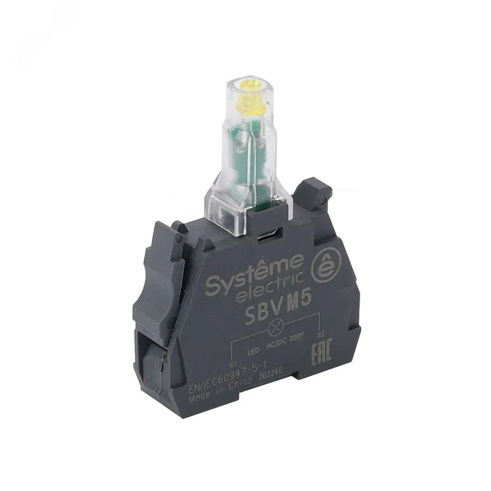 Световой блок красный LED 230-240В АС SBVM4