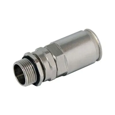 Муфта труба-коробка DN 25 с уплотнением кабеля, IP68, М25х1,5, д.11 - 16мм 6111P25M251116
