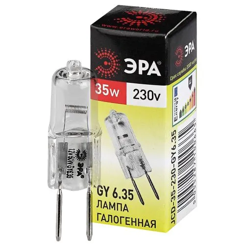 Лампа галогенная GY6.35-JCD-35W-230V 35Вт капсула GY6.35 230В C0027373