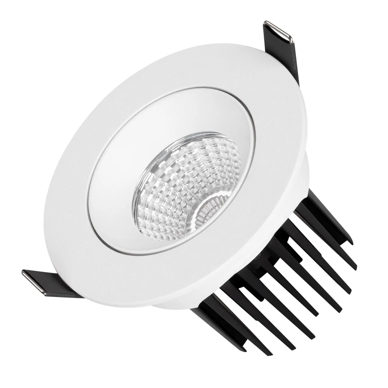 Светильник MS-ATOLL-BUILT-TURN-R94-10W Warm3000 (WH, 60 deg, 230V) 044603