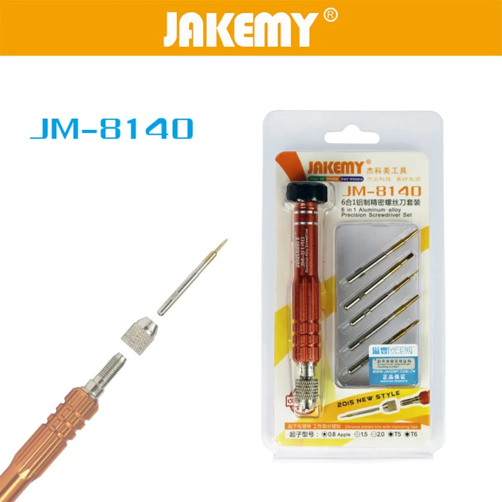 Отвертка прецизионная 6в1 JM-8140