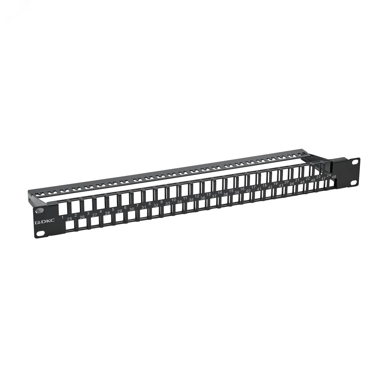 Патч-панель наборная 19",1U, под 48 модулей Keystone, UTP/STP (длямодулей форм-фактора A10, S10) RNKPP48E1