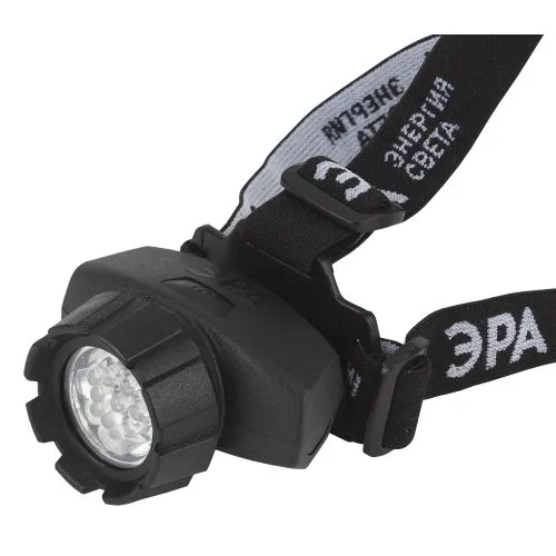 Фонарь GB-602 налобный 7хLED 3хAAA 4 реж. черн. блист. Б0031382