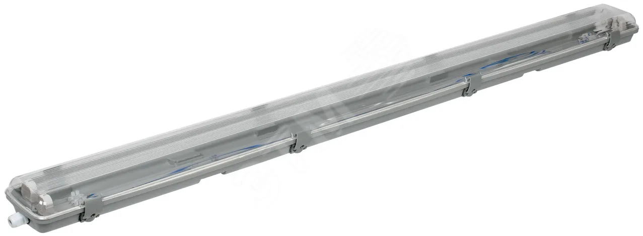 Светильник ДСП 2202 под LED лампу 2хT8 1200мм IP65 IEK LDSP0-2202-2X120-K01