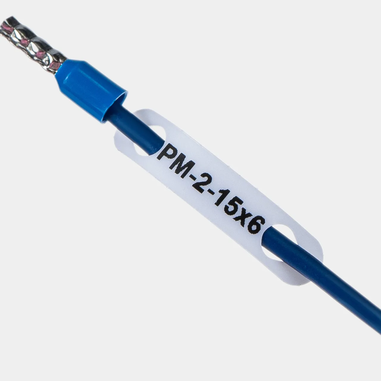 Маркер продеваемый PM-2-15x6 W белый (уп. 2500 шт.) , 523215060