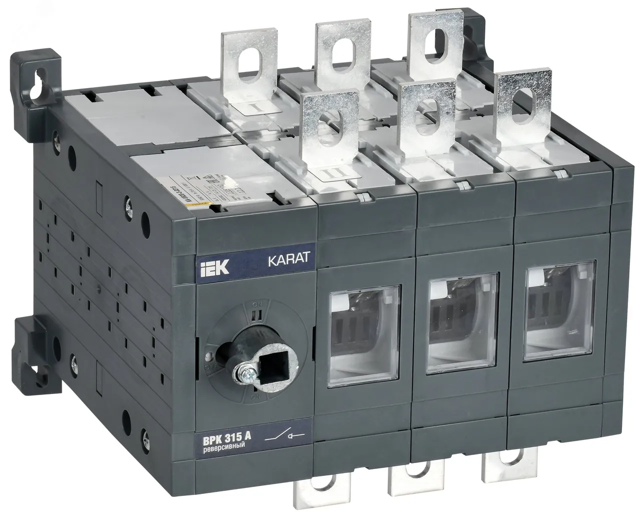 KARAT Выкл-разъед. ВРК реверс. без рукоятки 3P 315А KA-VR20-3-0315