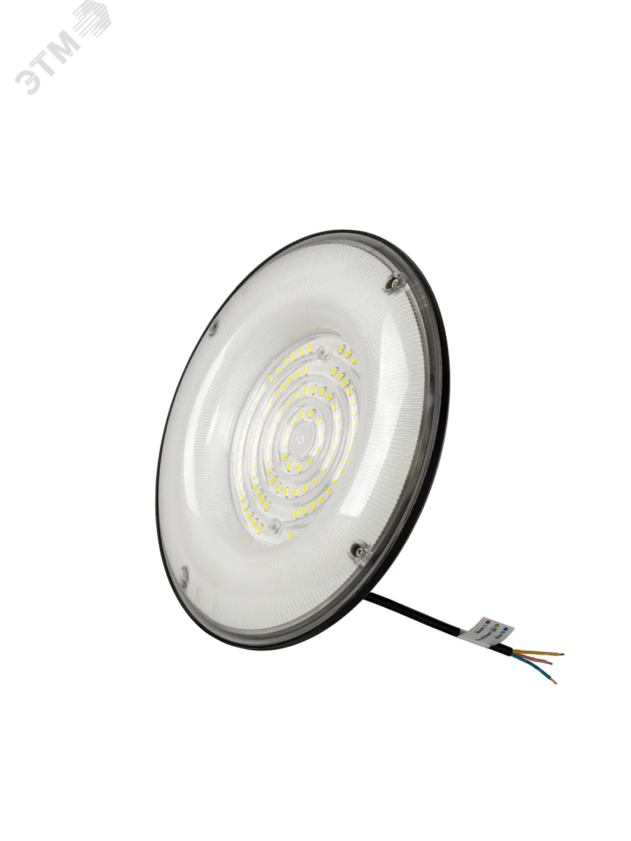 Светильник светодиодный UFO HIgh Bay 150Вт 6500К 174-265В для высоких пролетов КОСМОС KHB120d150W6500K