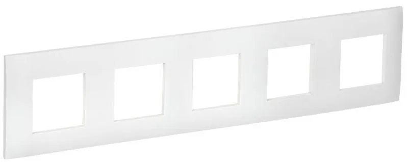 SKANDY Рамка 5-местная SK-F05W арктический белый IEK SK-M52-K01
