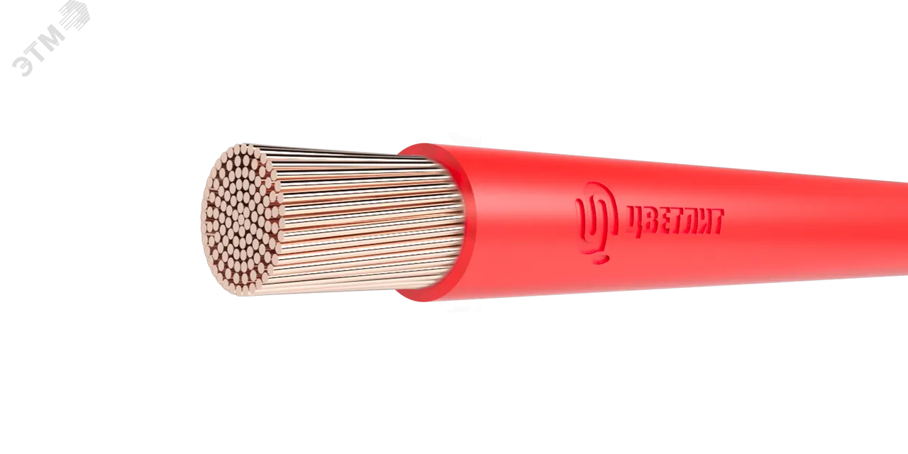Провод ПуГВнг(А)-LS 1х6 450/750В К (бухта) (м) 00-00130582