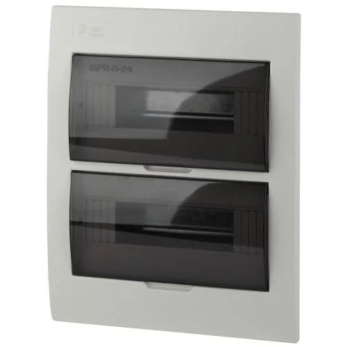 Бокс ЩРВ-П-24 мод. встраив. пластик IP41 SIMPLE NO-box_simple-plastic_24_flush Б0041516
