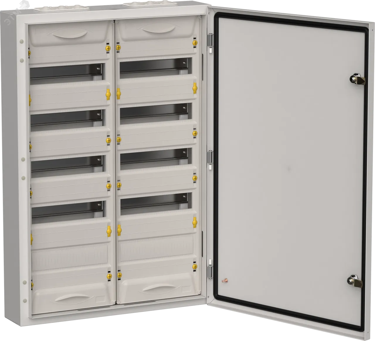 TITAN 5 Корпус мет. ЩРн-120 (2х60) 835х570х140 IP54 сер TI5-50-N-2X060-54-7035