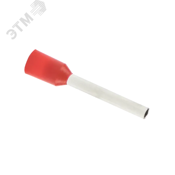 Наконечник штыревой втулочный изол. НШвИ 1.0-12 (уп.50шт) nhvi-1.0-12