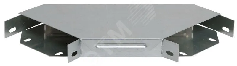 Угол для лотка горизонтальный 90град. 100х50 с кр. CLP2P-050-100