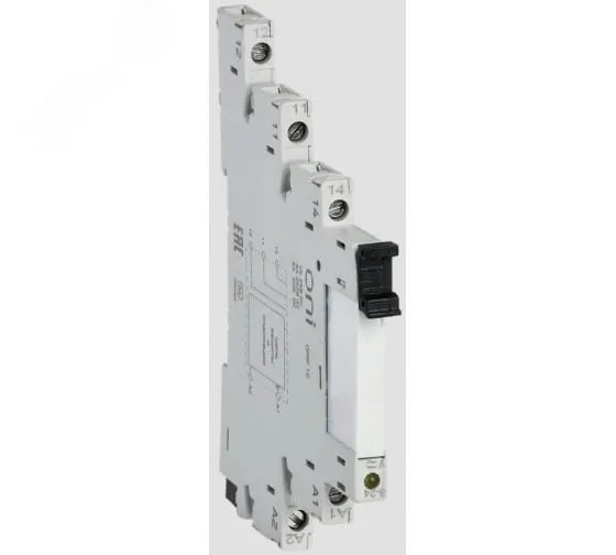 Реле интерфейсное тонкое и колодка 1A 24В DC (комплект) ORK-1-1A-DC24V