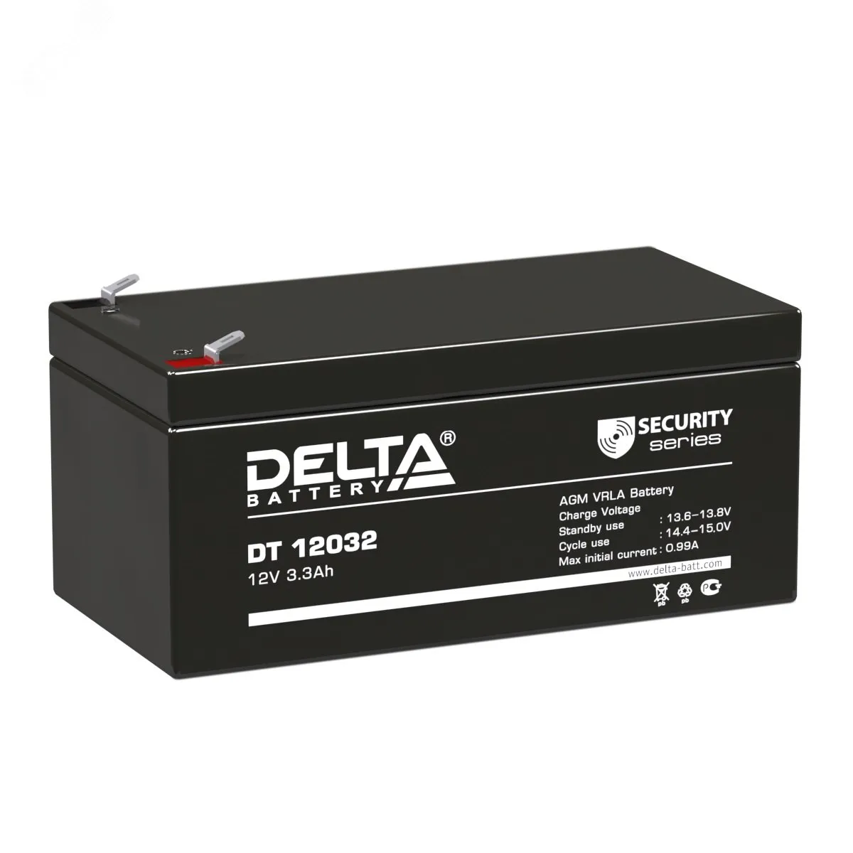 Аккумулятор DT 12В 3.3Ач 4614010040005