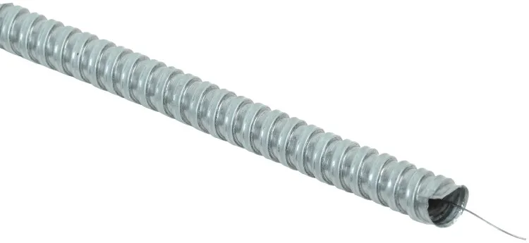 Металлорукав РЗ-ЦХ-10 с протяжкой CMP18-010-K00-100