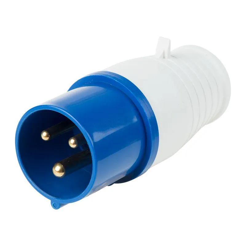 Вилка переносная 013 2P+PE 16А 220В IP44 11-8900