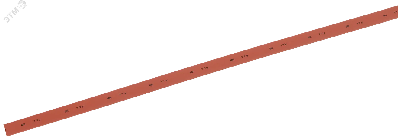 Трубка термоусадочная ТТУ нг-LS 35/17,5 красная 1м UDRS-D35-1-K04