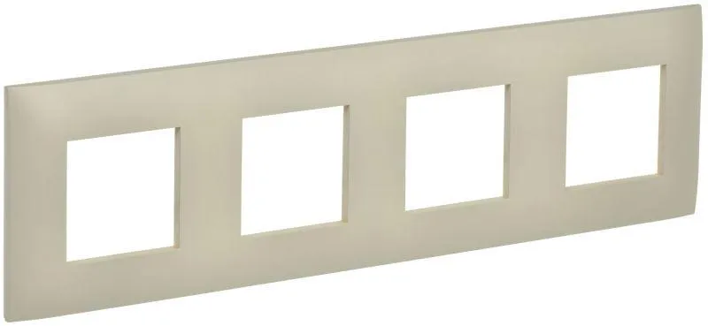 SKANDY Рамка 4-местная SK-F01B бежевый IEK SK-M42-K10
