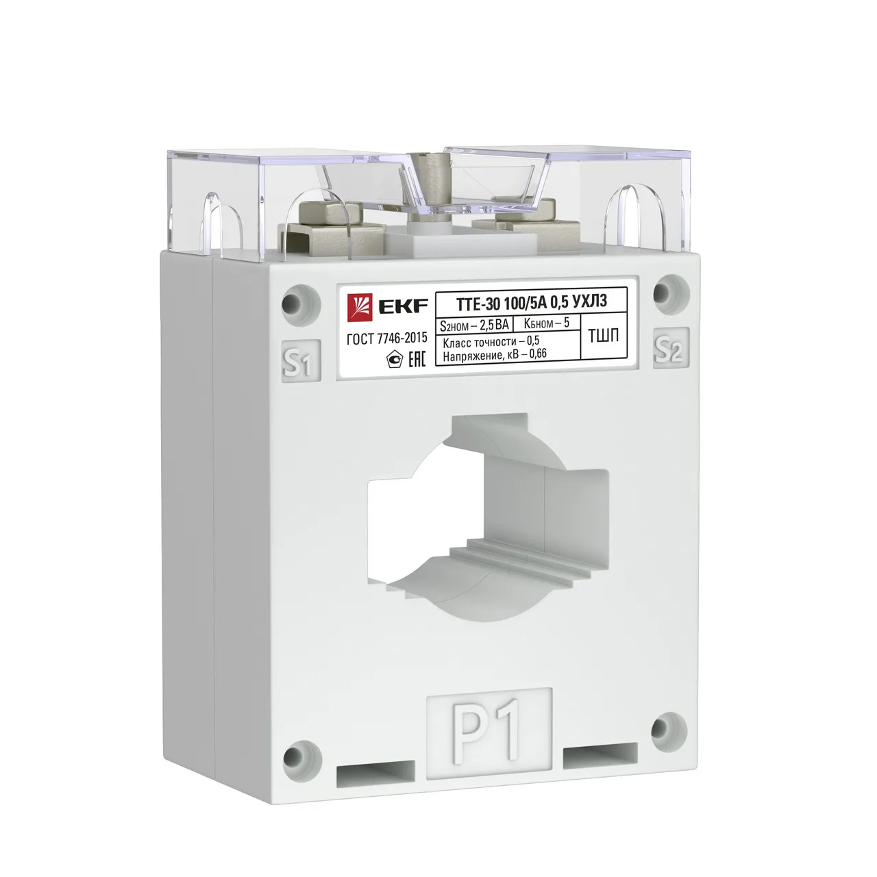 Трансформатор тока ТТЕ-30-400/5А mini класс точности 0,5 EKF PROxima tte-30M-400