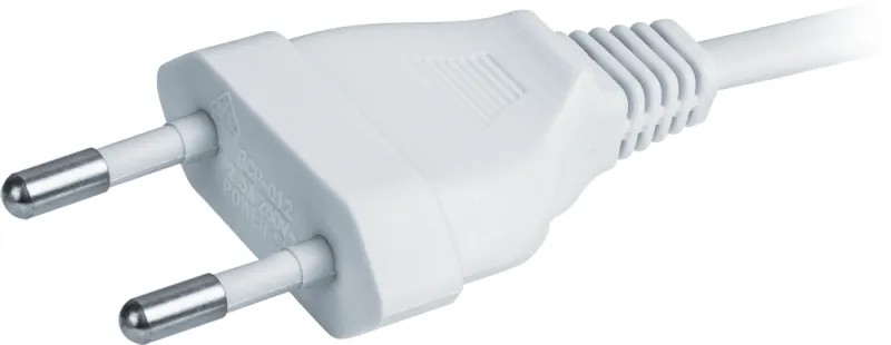 Шнур 61 602 NPS-FS02-170-2х0.5-WH 1.7м с диммир. выкл. бел. 61602