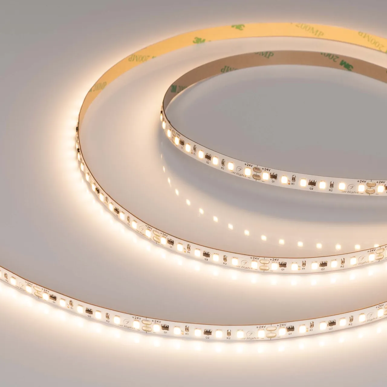 Лента IC-A120-8mm 24V Warm3000 (9.6 W/m, IP20, 2835, 10m) 037964
