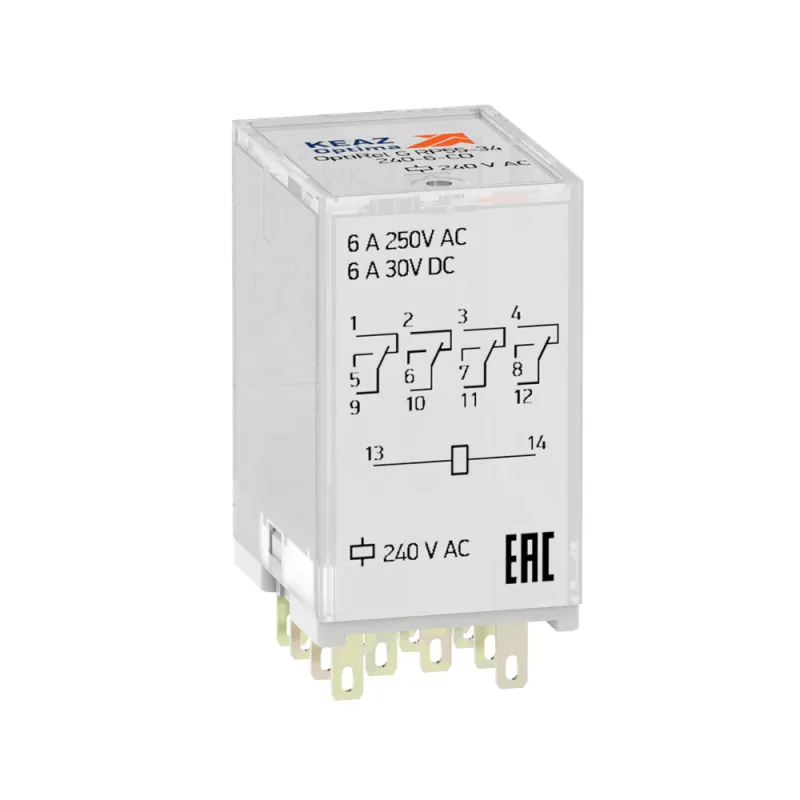 Реле промежуточное OptiRel G RP55-34-240-6-CO 281115