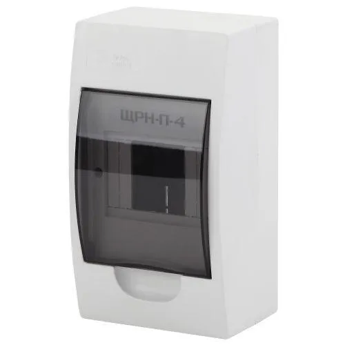 Бокс ЩРН-П-4 мод. навесной пластик IP41 SIMPLE NO-box_simple-plastic_4_surface Б0041521