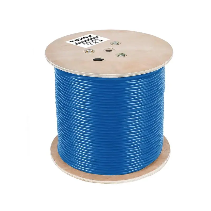 Кабель витая пара F/UTP 4х2х24AWG(0.57мм) кат.6 PVC TOKOV PRO Fluke tested (м) TOKOV ELECTRIC TKP-C08-F/UTP-42-6-305