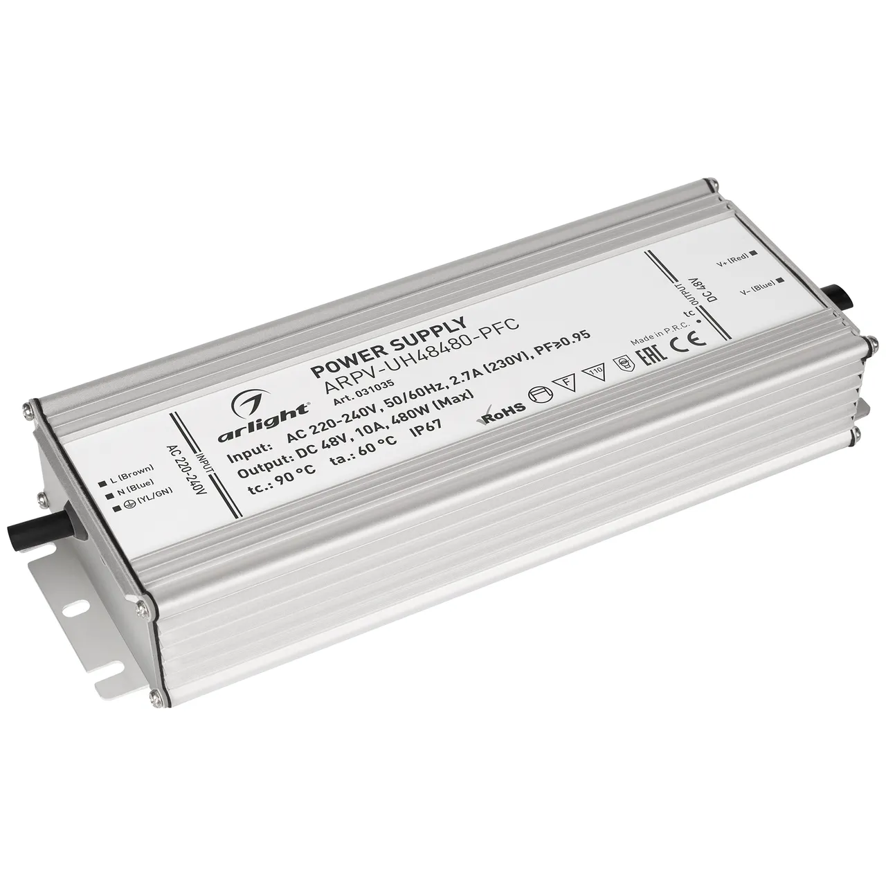 Блок питания ARPV-UH48480-PFC (48V, 10A, 480W) 031035