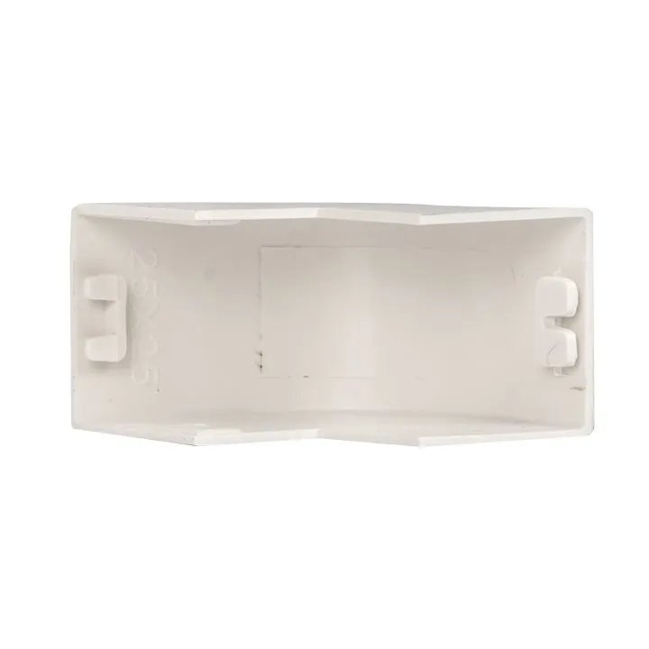 Угол внешний (25х25) (4 шт) белый Plast obw-25-25x4