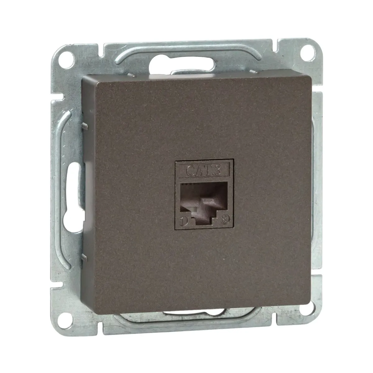 Механизм розетки RJ11, мокко Эпика EKF UP1-SOM-RJ11