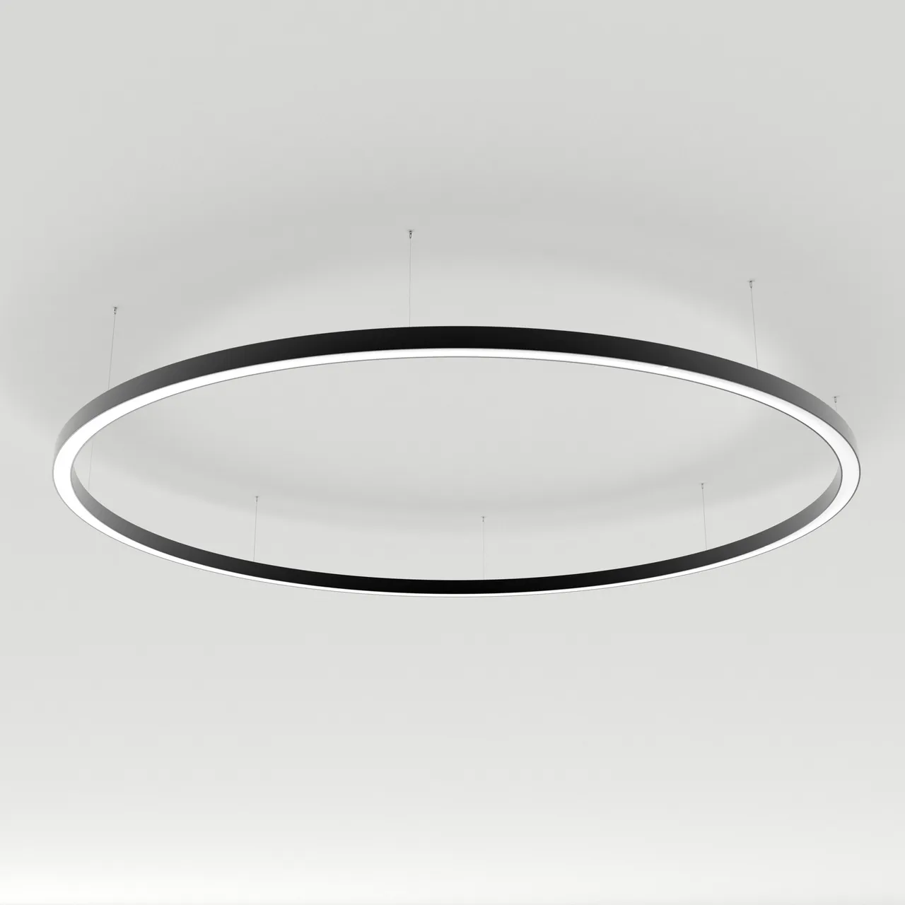 Светильник SP-LINE-HANG-ARC-O3535-D1500-124W Day4000 (BLACK, 230V) 034011(1)