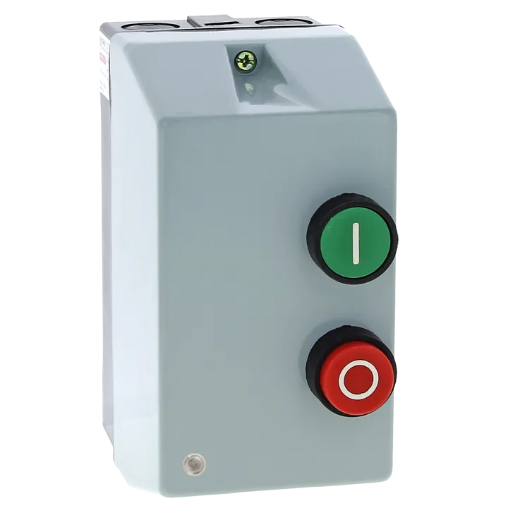 Пускатель в корпусе IP65 КМЭ 9А 400В с РТЭ Ir-7-10А и индик. PROxima ctrp-r-9-400v-led