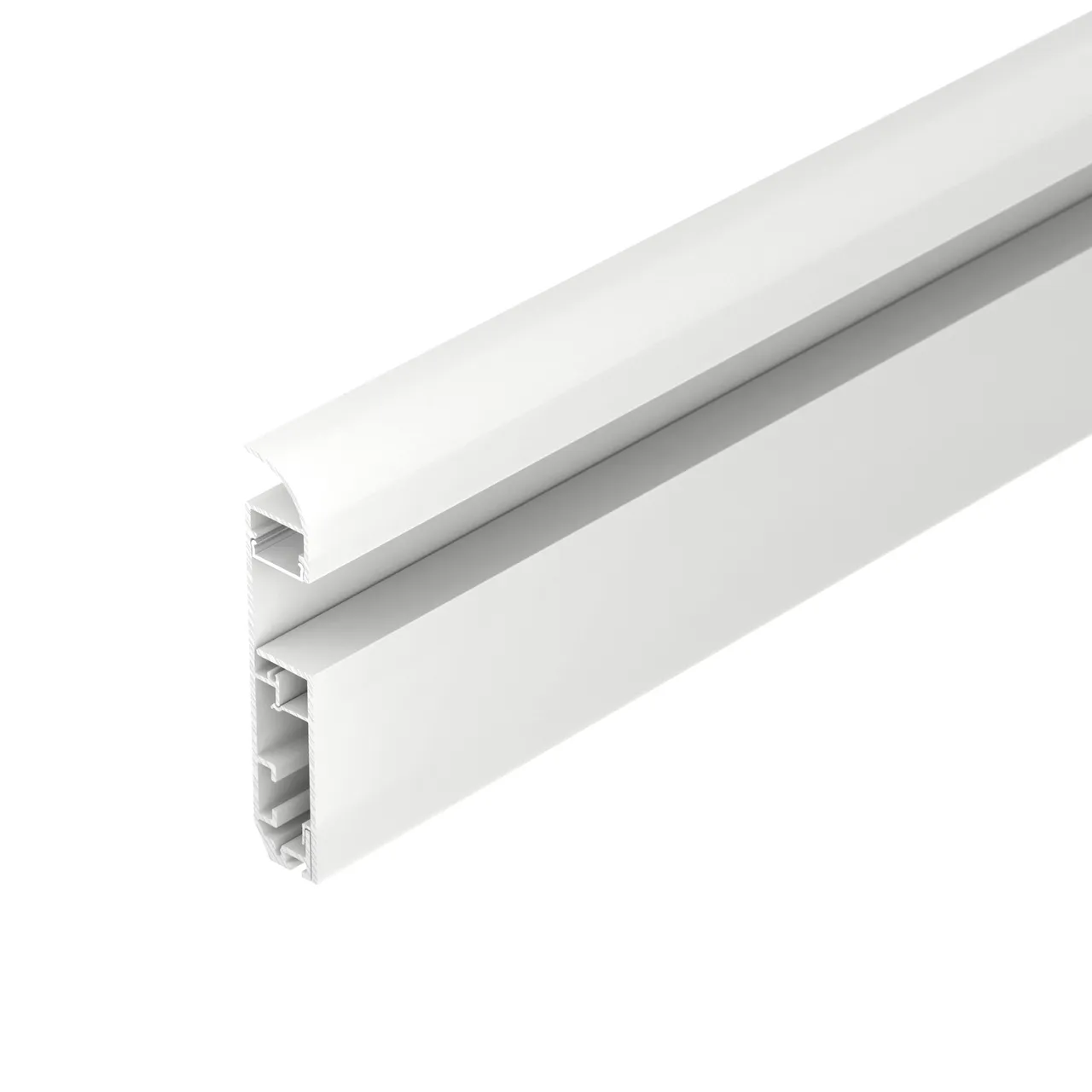 Профиль PLINTUS-H80-2000 WHITE 045452