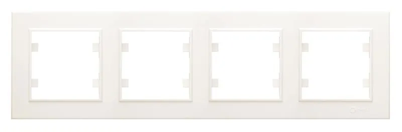 Рамка 4-м Karea горизонт. крем. 56010704