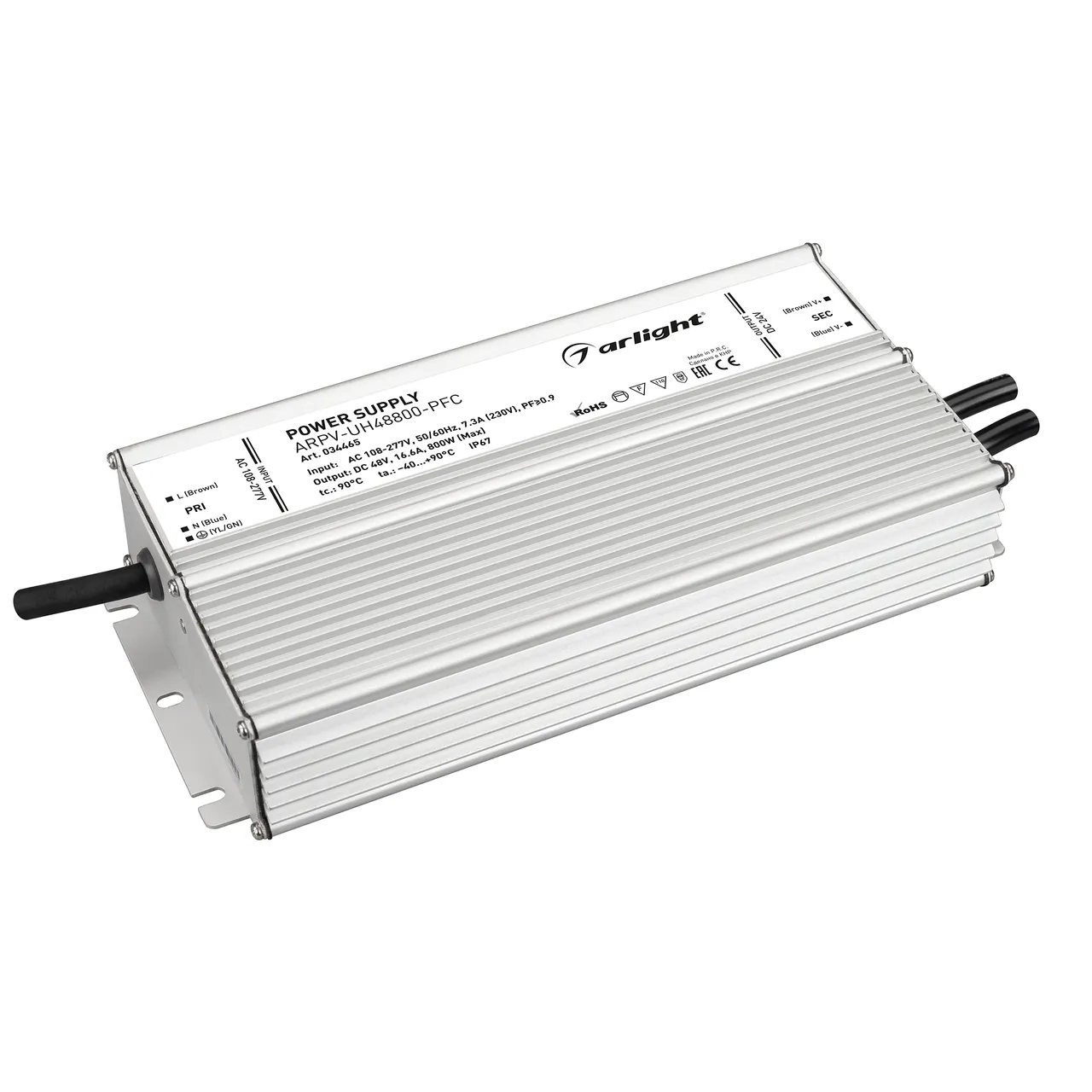 Блок питания ARPV-UH48800-PFC (48V, 16.6A, 800W) 034465