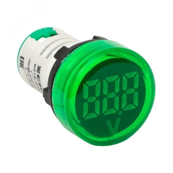 Индикатор значения напряжения ED16-22VD зел. PROxima ed16-22vd-g