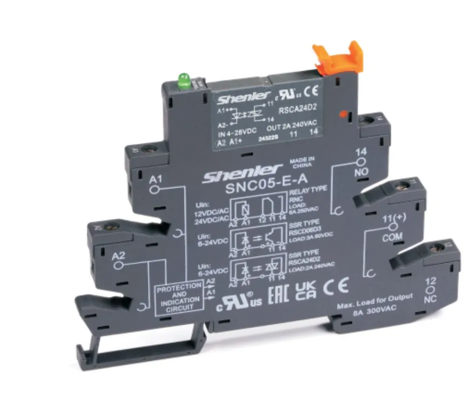 Реле с колодкой RSCA24D2+SNC05-E-A