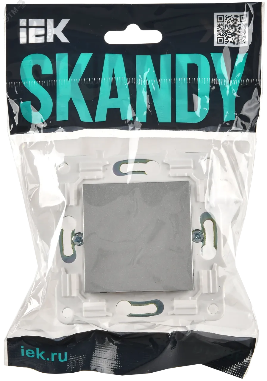 SKANDY Вывод кабеля SK-O01S серебряный IEK SK-VK10-0-K23