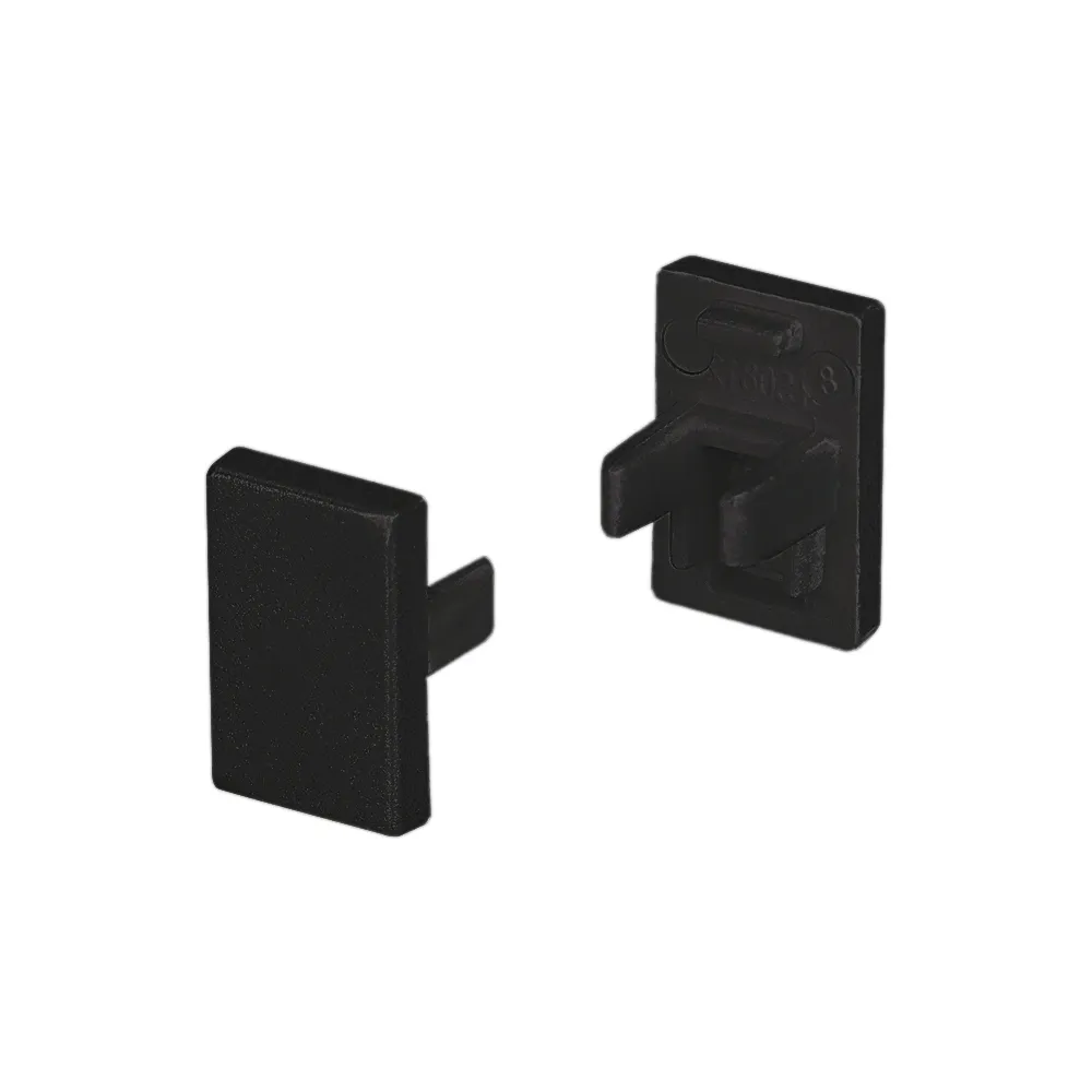 Заглушка SL-MINI-8-H12 BLACK глухая 037505