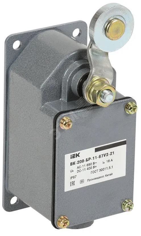 Выключатель концевой ВК-200-БР-11-67У2-21 IP67 KV-1-200-1