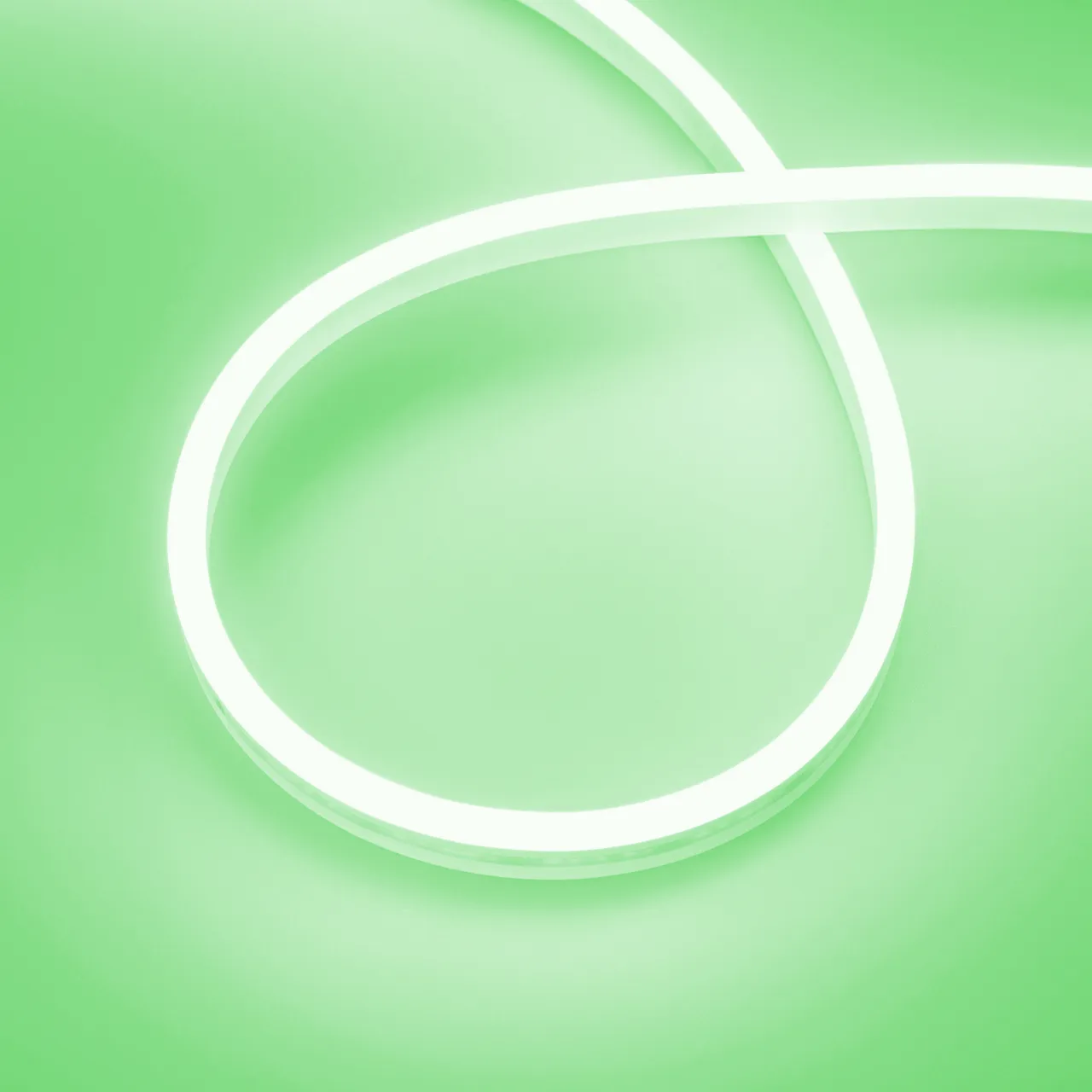 Лента герметичная AURORA-PS-A120-12x6mm 24V Green (10 W/m, IP65, 2835, 5m) 036680