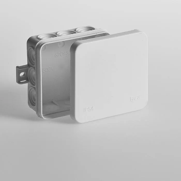Коробка распределительная ОП 85х85х35мм 12 вводов IP54 бел. 67093Б